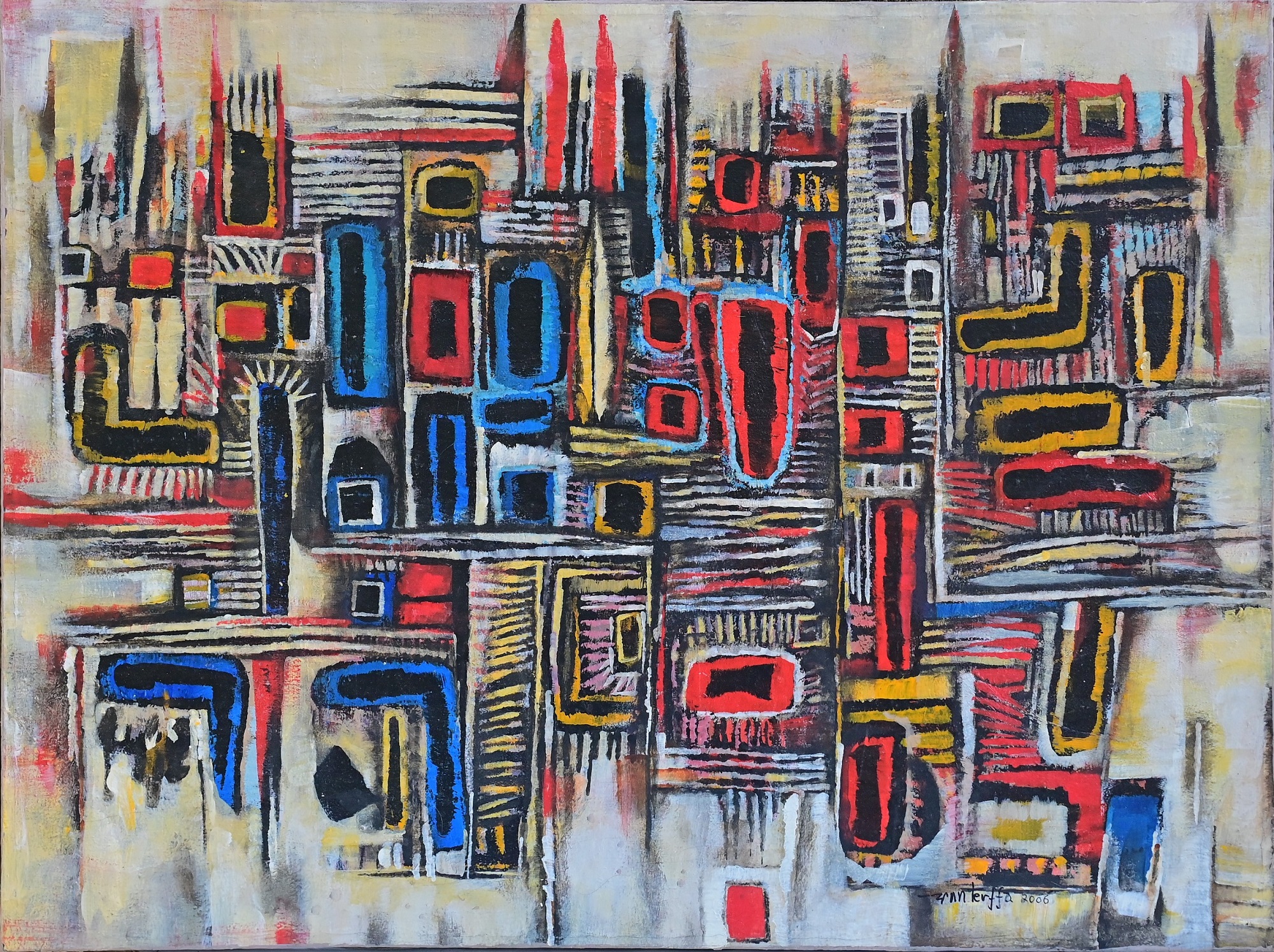 Title Untitled Media Acrylic on Canvas Size 60x80m